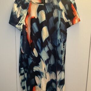 Nordstrom Vibrant Abstract Mini Dress
